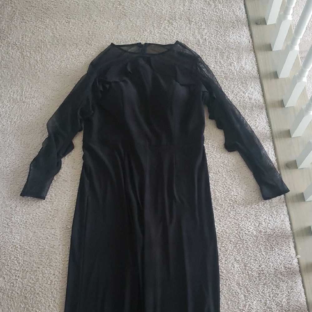 Elegant Black Evening Dress